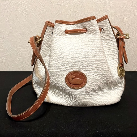 Dooney & Bourke Bags Vintage White Dooney And Bourke Awl Bucket Bag